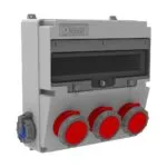 Bemis 5/16A. 380V. 3 Ad. Ön - 1/16A. 220V. 2 Ad. M.p. Yan (ABS) IP66 BD4M6314-2020