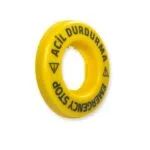 EMAS Emniyet Flaş Etiket Türkçe-ingilizce