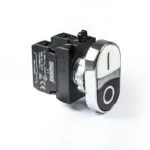 EMAS C Somunlu Metal Çift Devre Siyah Beyaz