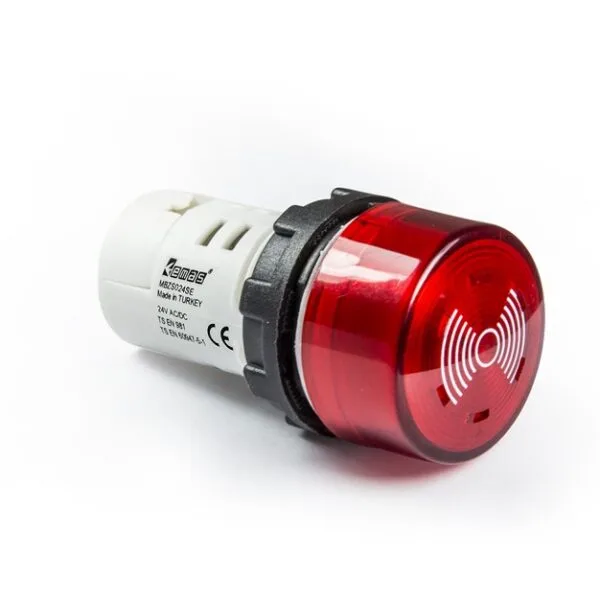 EMAS B Ser.m.blok Buzzer Sinyallı 24V IP65