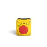 EMAS Sarı-siyah Pl.kutu Tekli Stop Emn.etiketli