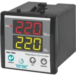 Tense RG-72K Dijital Voltmetre (regülatörler için Servo Kontrol) 1V - 300V AC 72X72MM