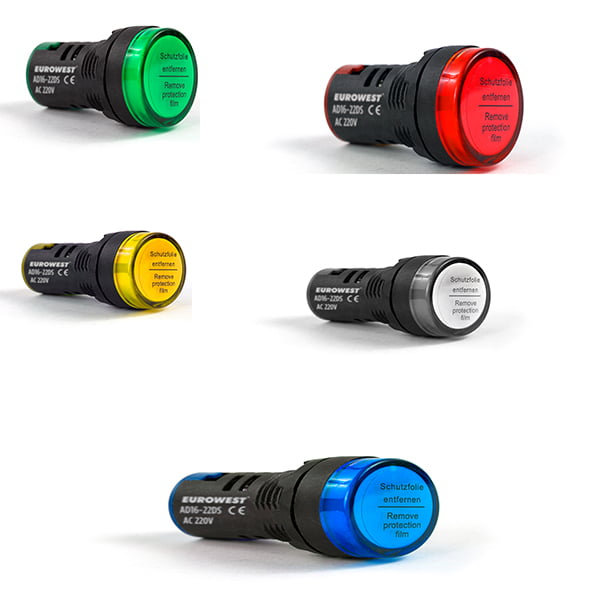 LS-24V-B Q22 mm Led’li Sinyaller