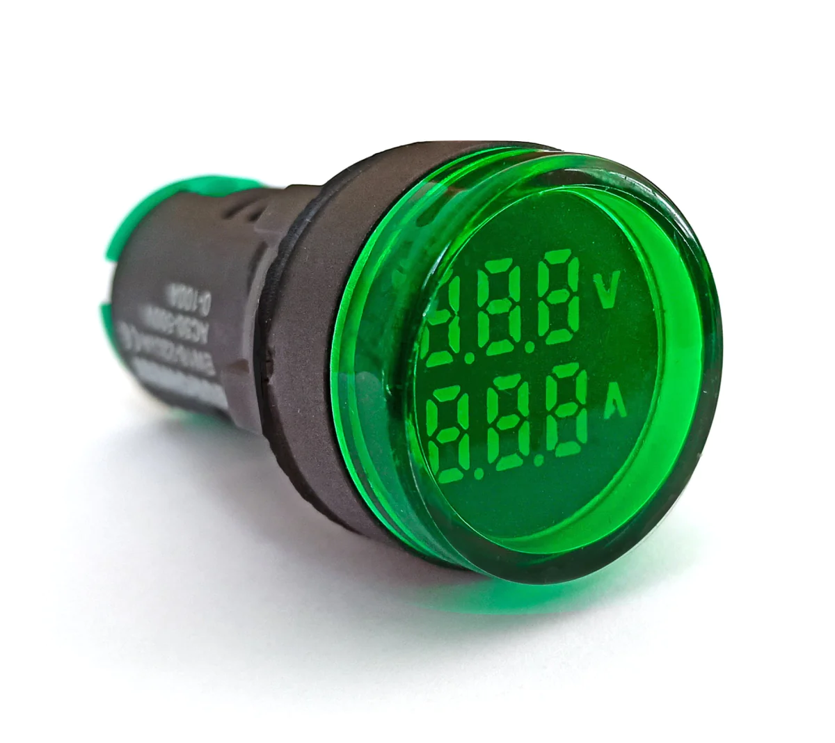 EW16-22LVA-M- Q22 mm Led’li Voltmetre & Ampermetre - Görsel 1
