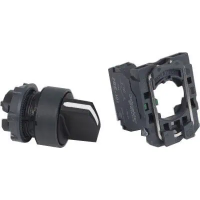 SCHNEIDER ELECTRIC 0-1 KALICI SİYAH MANDAL BUTON 3389110903447