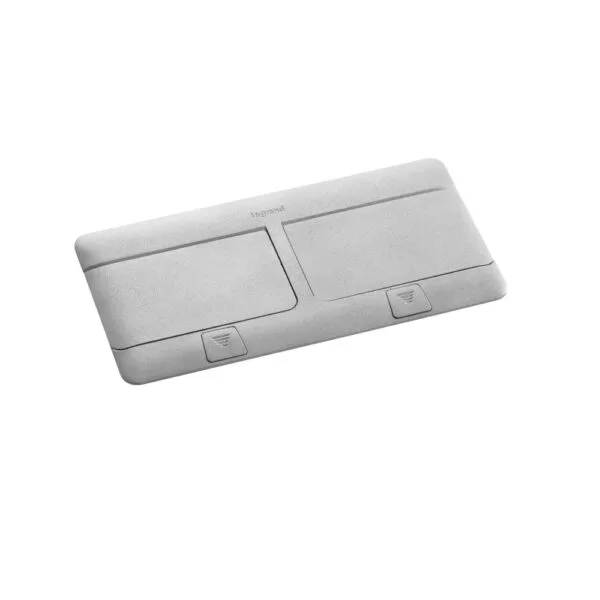 Legrand Pop-up 8(2X4) Modül Mat Alüminyum Donatılabilir Masa Ve Döşeme Altı Buat