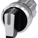 Siemens 1-0-2 Pozisyonlu Işıklandırılabilir Yay Dönüşlü Metal Mandal Buton