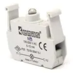 EMAS 100-230VAC Beyaz Ledli Sinyal Blok Bb