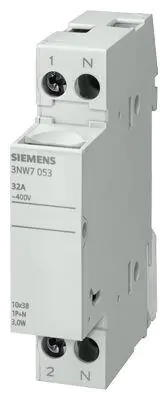 Siemens Kartuş Sigorta Yuva 10X38MM 1 Kutup 32A Silindirik Sigorta Yuvası