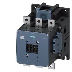 Siemens 110KW 225A 230VAC-DC 2NO+2NC Sırıus Kontaktör Vida Bağlantılı