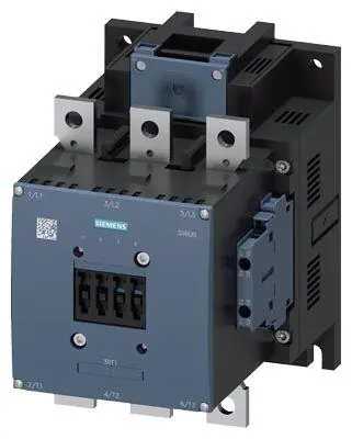 Siemens 132KW 265A 110VAC-DC 2NO+2NC Sırıus Kontaktör Vida Bağlantılı