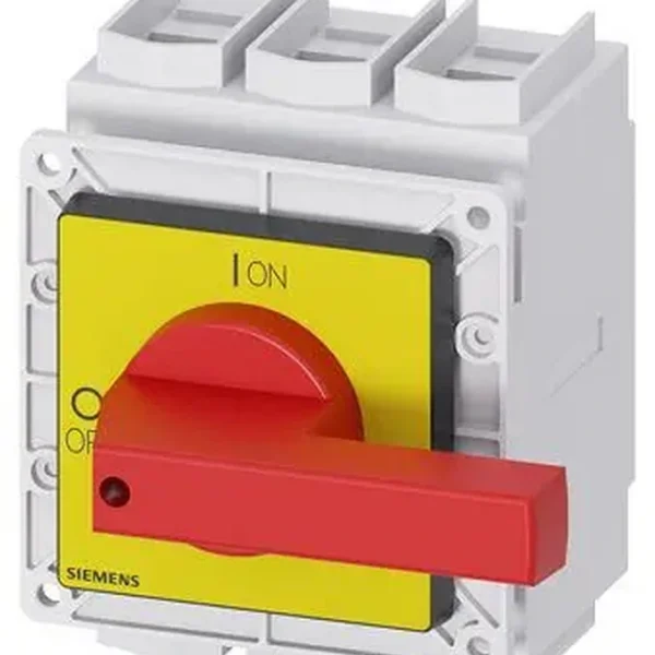 Siemens 160A 75KW Acil Stop Şalteri Önden Tespitli