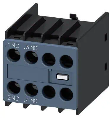 Siemens Kontak Blok Üst S00 Ve S0 1NO+1NC Vidalı