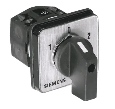 Siemens Monofaze Paket Şalter 1X(1-0-2) 20A Kutup Değiştirici