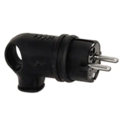 Tp Electric Kauçuk Eğik Fiş 1X16