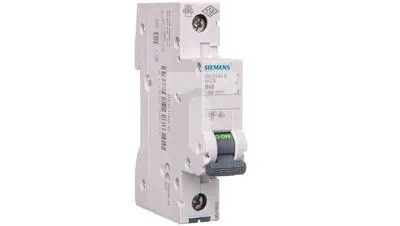 Siemens 5SL6140-6 1X40A 6KA 1F B Tipi Otomatik Sigorta