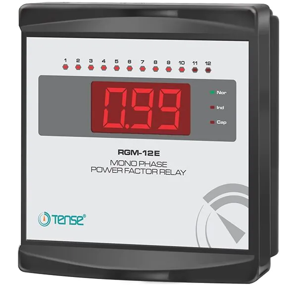 Tense Rgm-12E 12 Kademe Monofaze Reaktif Güç Kontrol Rölesi