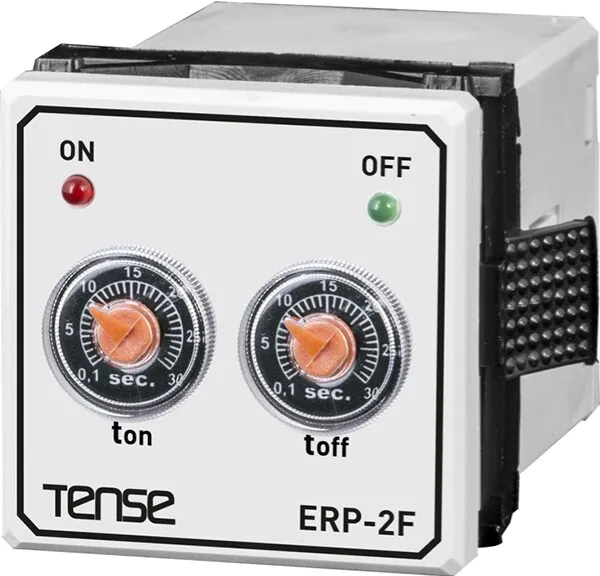 Tense Erp-2F Panel Tipi Multifonksiyonlu Flaşör Zaman Rölesi