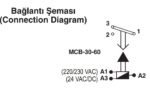 MCB-60 4sn-60sn Çekmede Gecikmeli Zaman Rölesi ENTES - Görsel 2