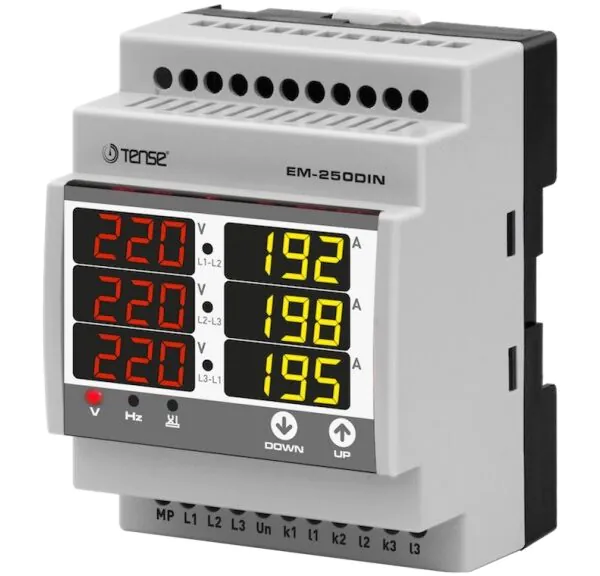 Tense Em-250DIN 250A Multimetre (Ct-300, Ray Tipi)