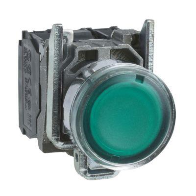 SCHNEIDER ELECTRIC 22 MM IŞIKLI YAYLI BUTON YEŞİL 24V AC-DC LEDLİ 3389110892048