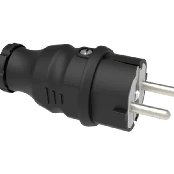 Bemis Bemis Düz Fiş 220V 16A Kauçuk