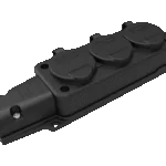 Bemis Bemis Üçlü Grup Priz 220V 16A Kauçuk