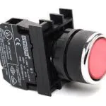 EMAS Start Buton Kırmızı 22MM B100DK