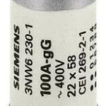 Siemens Kartuş Sigorta 22X58MM 63A Gg Silindirik Sigorta