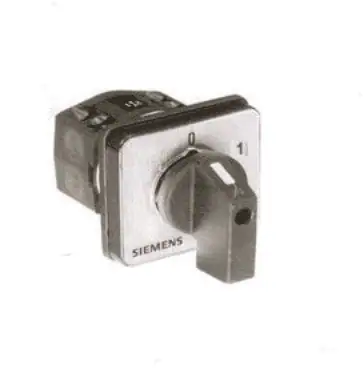 Siemens 3X(0-1) 20A Açma Kapama Trifaze Paket Şalter