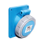 Tp Electric 3X16AMP CEE Norm IP67 Kilit Kapaklı Eğik Makina Prizi