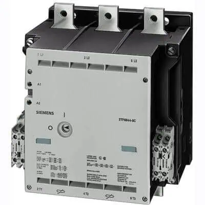 Siemens 450KW 820A 110V AC 4NO 4NC BOY14 Üç Fazlı Güç Kontaktörü