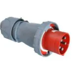 Tp Electric 4X125AMP IP67 Kapaklı Düz Fiş