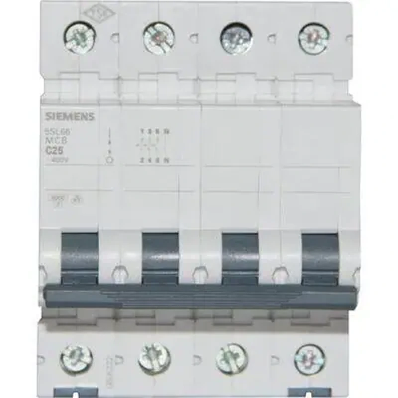Siemens 5SL6625-7YA 4X25A 6KA 4F C Tipi Otomatik Sigorta