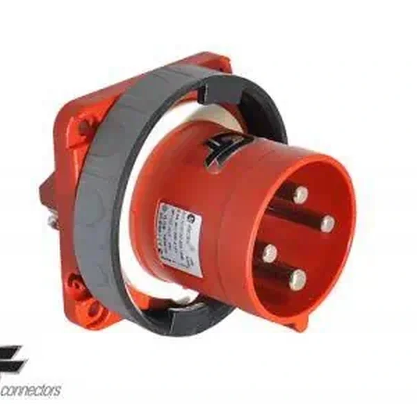 Tp Electric Düz Makina Fişi 4X63 Amp CEE Norm IP67 Gt