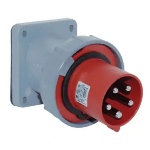 Tp Electric Eğik Makina Fişi 5X125AMP IP67