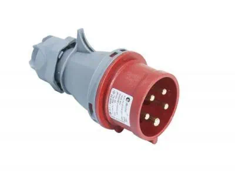 Tp Electric 5X16 CEE Norm IP44 Düz Fiş — Endüstriyel Fiş ve Prizler