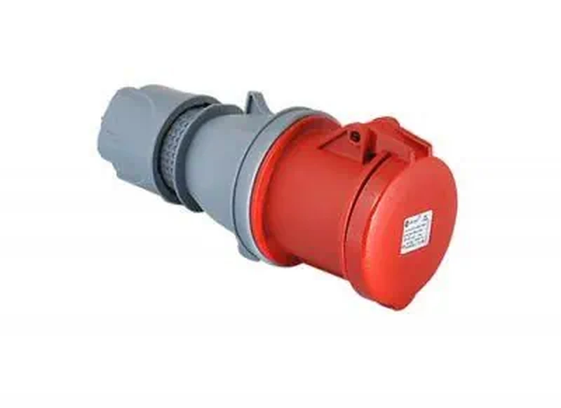 Tp Electric Yaylı Kapaklı Uzatma Prizi 5X63A IP44 (3P+N+E+P) — Endüstriyel Fiş ve Prizler