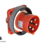 Tp Electric 5X63A IP67 K. Kapaklı Makina Fişi Düz