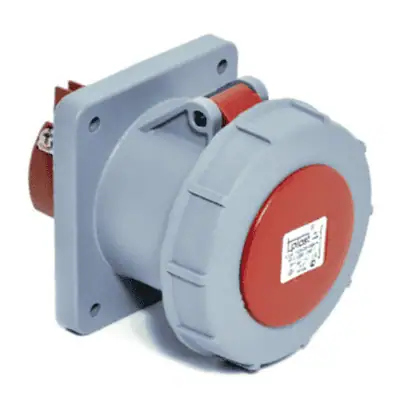 Tp Electric 5X63A K. Kapaklı Makina Prizi Düz IP67