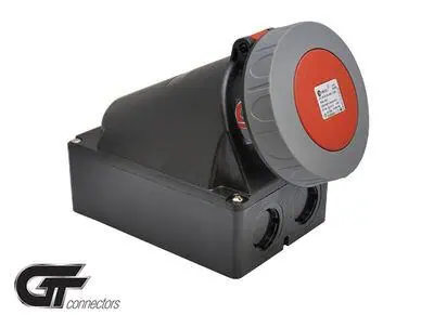 Tp Electric Kilitli Kapaklı Duvar Priz 5X63A IP67 Gt Pilot Kontaklı
