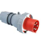 Tp Electric Kilitli Kapaklı Düz Fiş 5X63A IP67