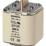 Siemens 630A Boy 3 Sıtor Sigorta 690V AC Gr-gs