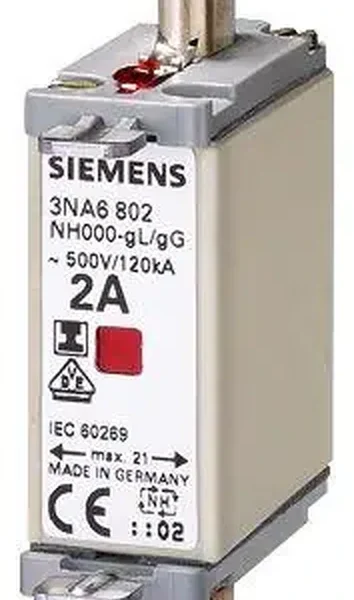 Siemens Nh Bayraklı Sigorta Buşonu BOY000 63A