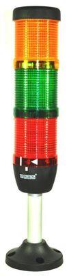 EMAS 70MM 24V LED 110MM PLASTİK AYAKLI UCLU IK IK73L024XM01