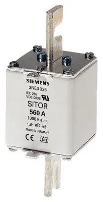 Siemens 710A Boy 3 Sıtor Sigorta 900V AC Ar