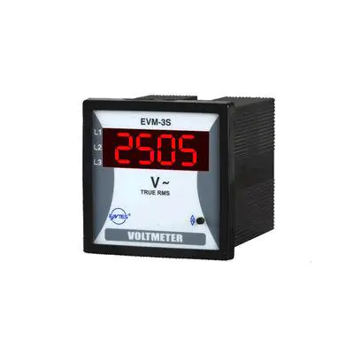ENTES Seçilebilir 3 Faz Pano Tipi 72X72 Voltmetre M0028