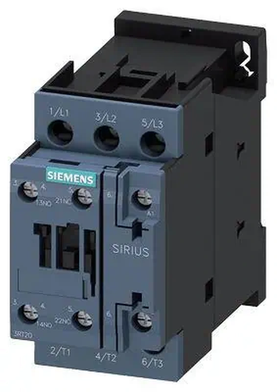 Siemens 7.5KW 16A 24VAC 1NO+1NC Sırıus Kontaktör Vida Bağlantılı