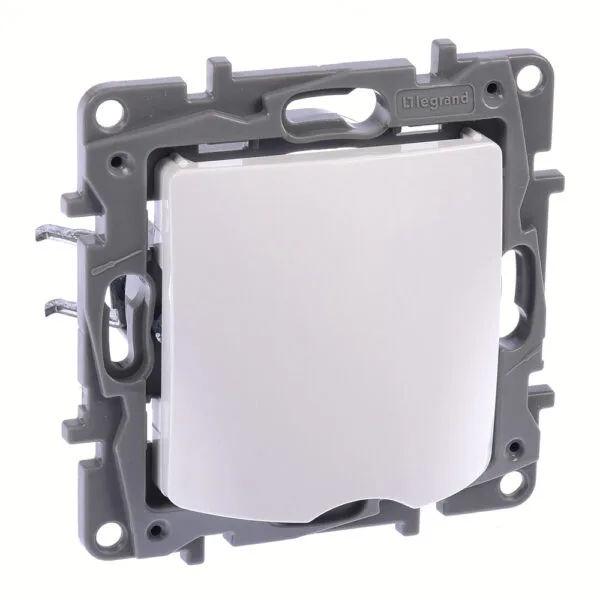 Legrand 767120 Salbei Beyaz Kablo Çıkışı (Çerçevesiz)