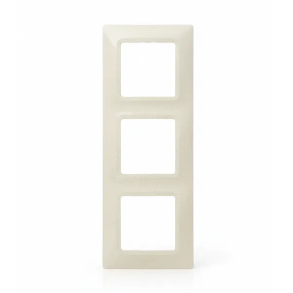 Legrand 767343 Salbei Bej Üçlü Yatay Çerçeve